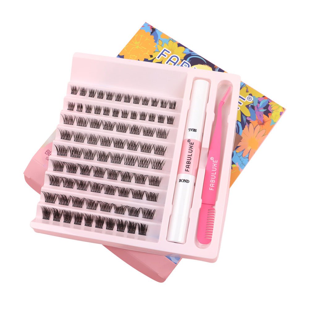 Fabuluxe cluster lashes kit (Bloom series) - Fabuluxe Group Australia Pty Ltd